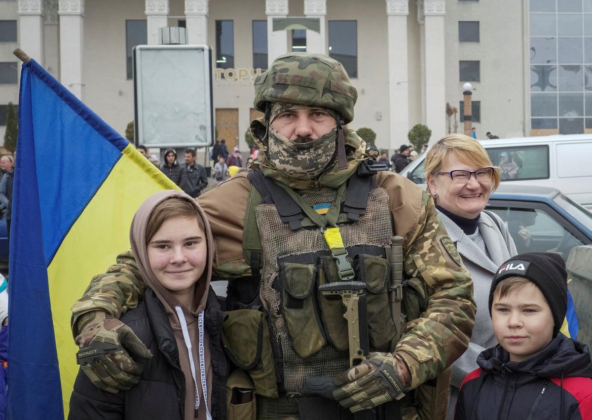 El Ejército de Ucrania entra en Jersón