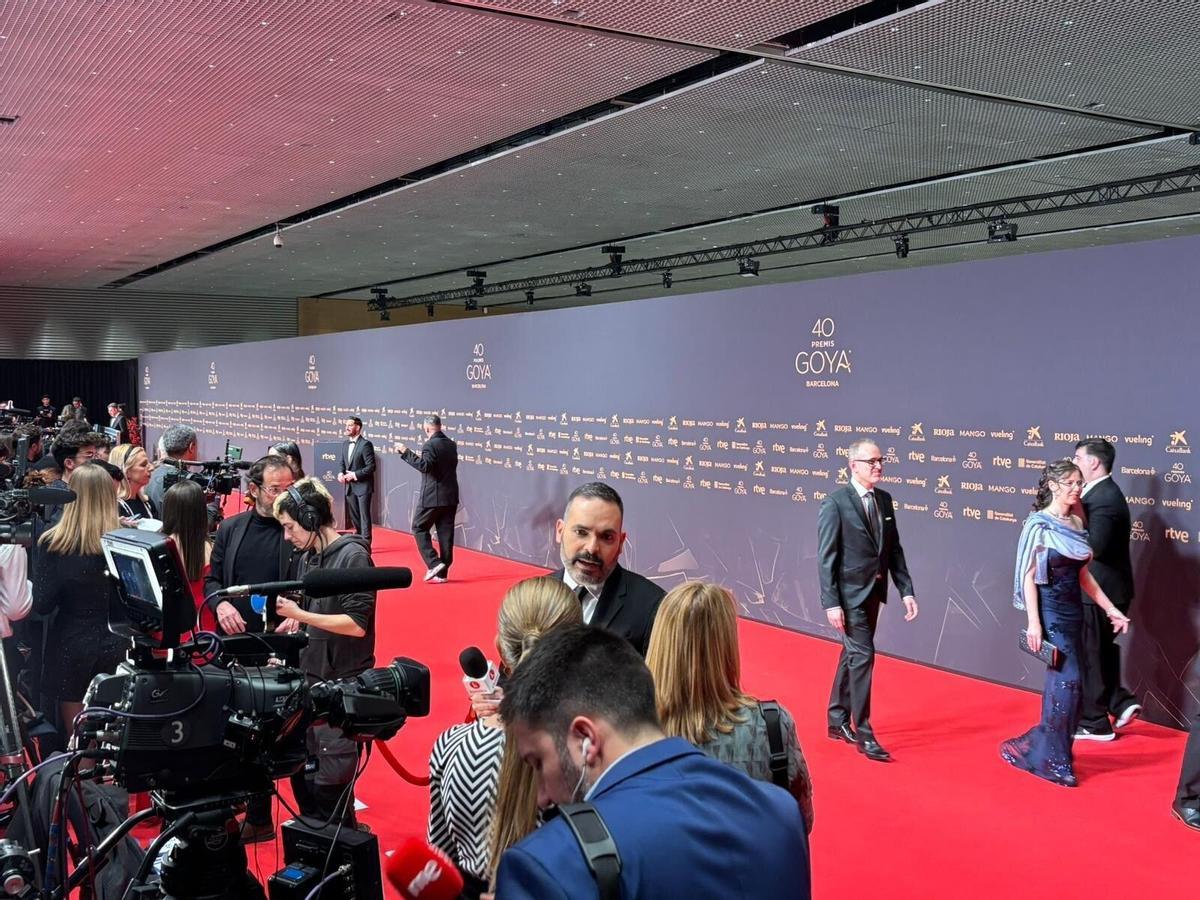 Empiezan a desfilar por la alfombra roja los primeros invitados a la 40 edición de los Premios Goya.