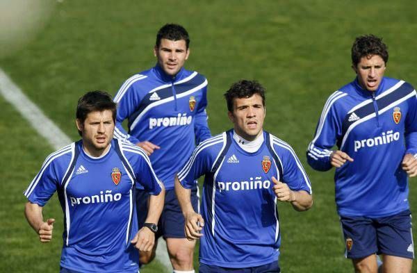 Entrenamiento del Real Zaragoza