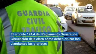 Multa de 80 euros por cruzar una glorieta utilizando este atajo: la Guardia Civil avisa a los peatones tinerfeños