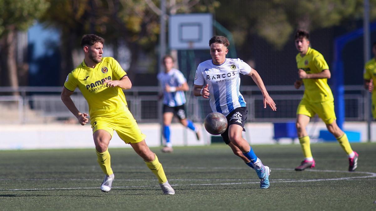 El Villarreal C no ha podido puntuar en el campo del filial Hércules B.