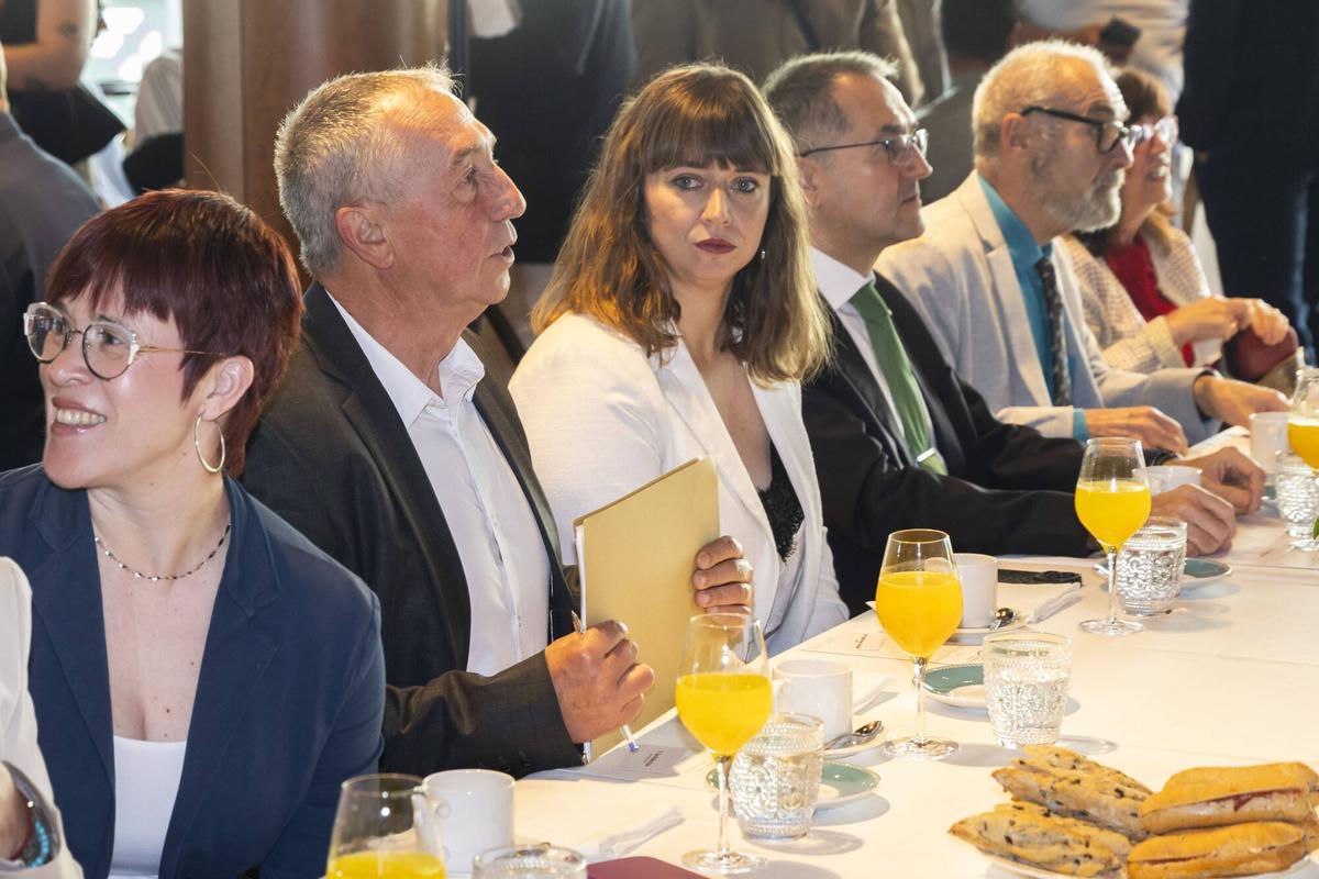 Valencia. VLC. Desayuno informativo Forum Europa de Nueva Economia Forum con Joan Baldovi
