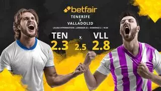 CD Tenerife vs. Real Valladolid: horario, TV, estadísticas, clasificación y pronósticos