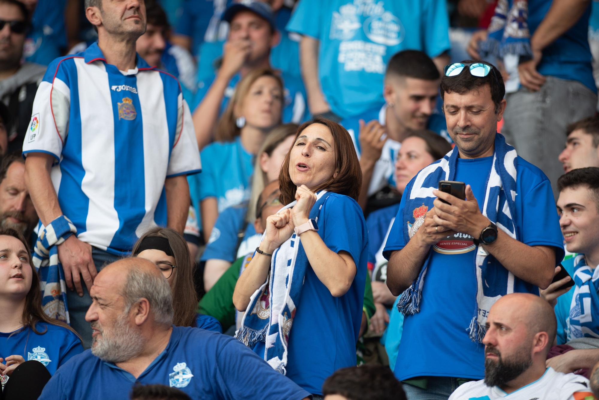 A Coruña marca en Riazor la mejor entrada en la historia de Primera RFEF con 28.828 espectadores