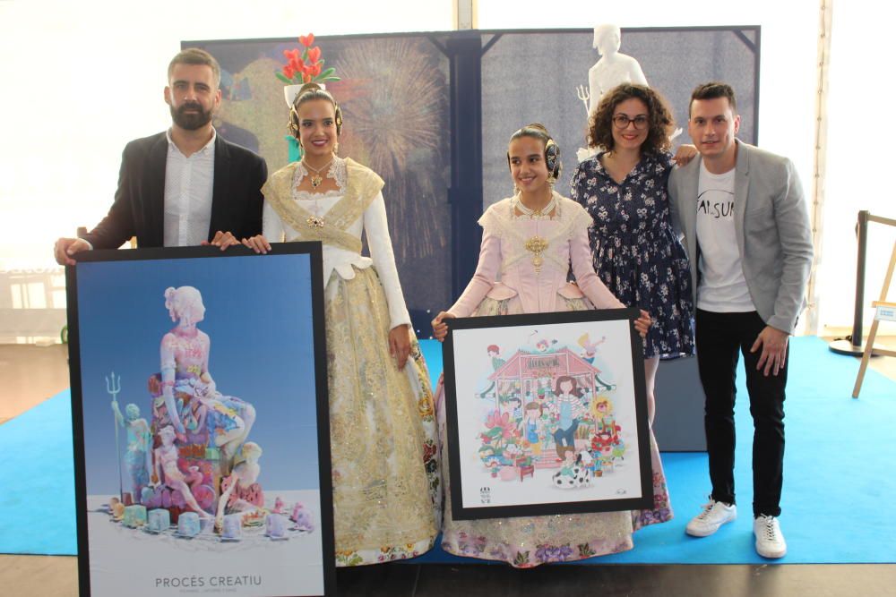 Inauguración de las maquetas de fallas de Especial