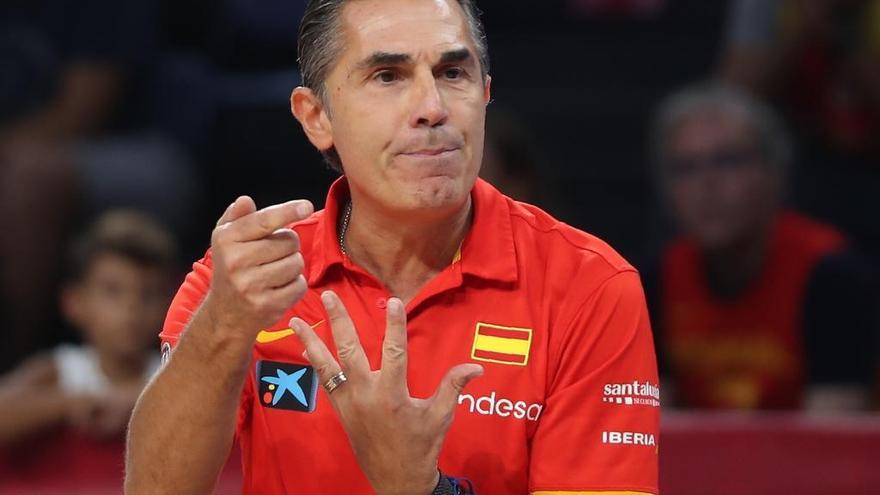 El seleccionador español de baloncesto, Sergio Scariolo. // Osman Orsal