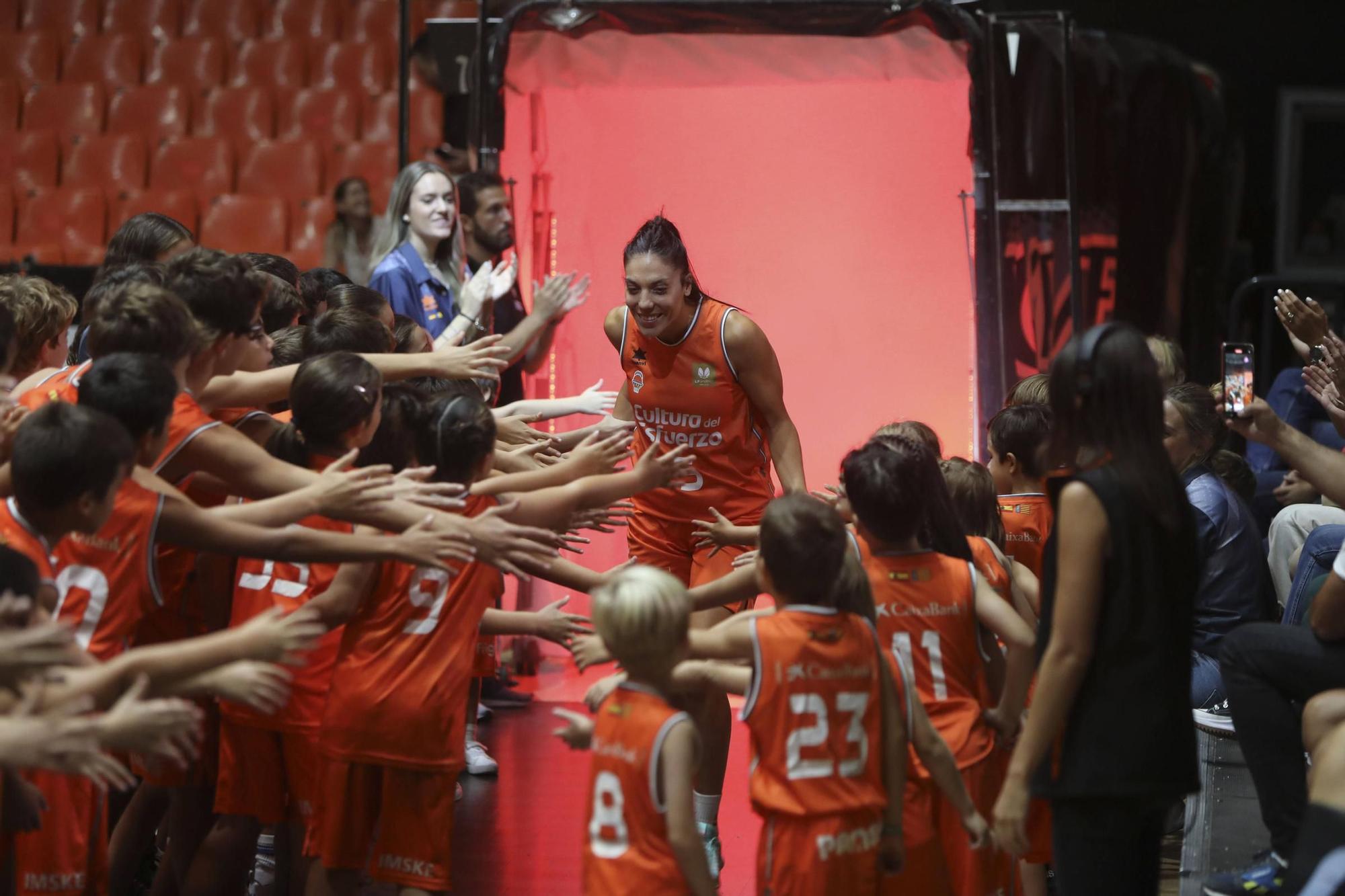 Presentación de los equipos del Valencia Basket para la temporada 2023-2024