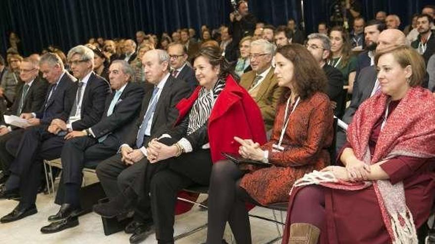 Público presente ayer en el acto celebrado en el Palacio de Congresos de Oviedo.