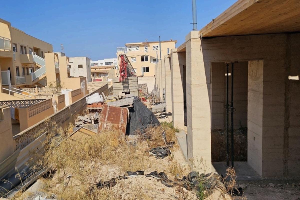 Estado actual de la obra