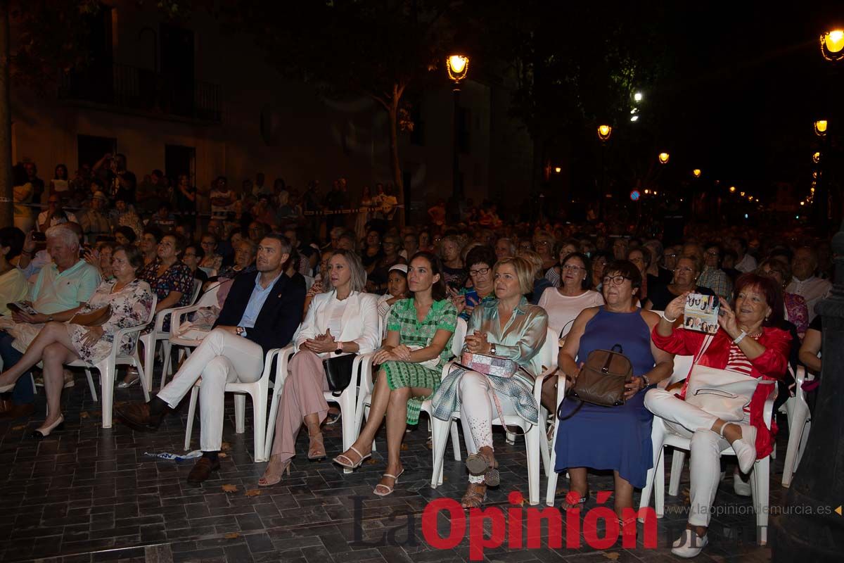 La cantante Maruja Garrido regresa a Caravaca