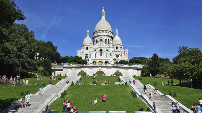 Basílica de Sacré Coeur en Montmartre