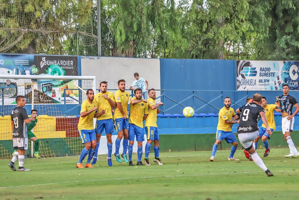Las mejores fotografías del partido amistoso entre el Orihuela y el Cartagena