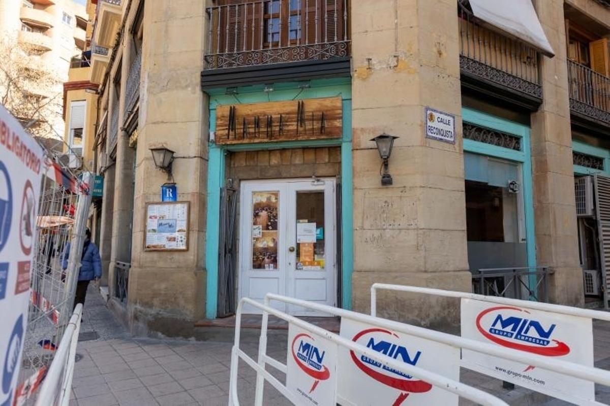 La fachada de Mamma Mia, en la Plaza San Miguel, 7.