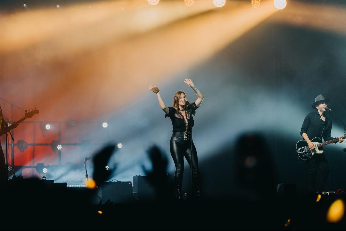 Les imatges del concert de la Oreja de Van Gogh a la Vall d'en Bas