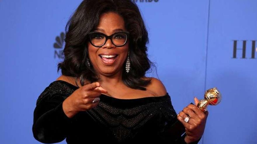 La presentadora Oprah Winfrey.