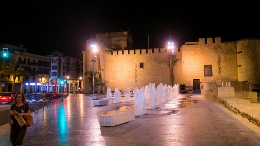 La Plaça de Baix y el Palacio de Altamira de Elche se apagarán el sábado contra el cambio climático