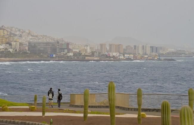 Calima y viento