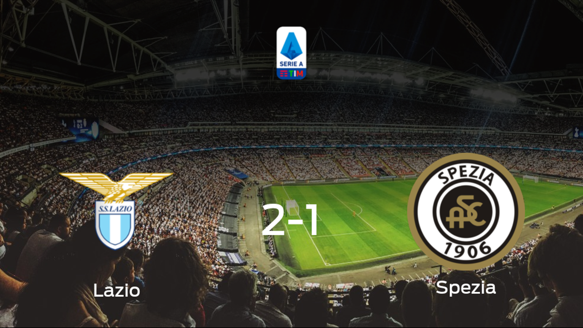 La Lazio aprovecha la segunda parte para ganar al Spezia Calcio (2-1)