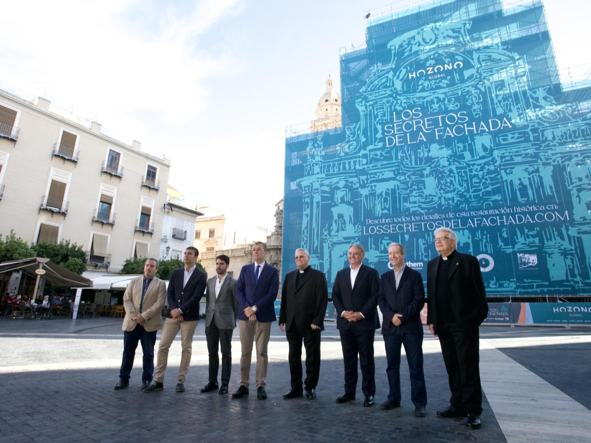 Así serán las visitas al imafronte de la Catedral de Murcia