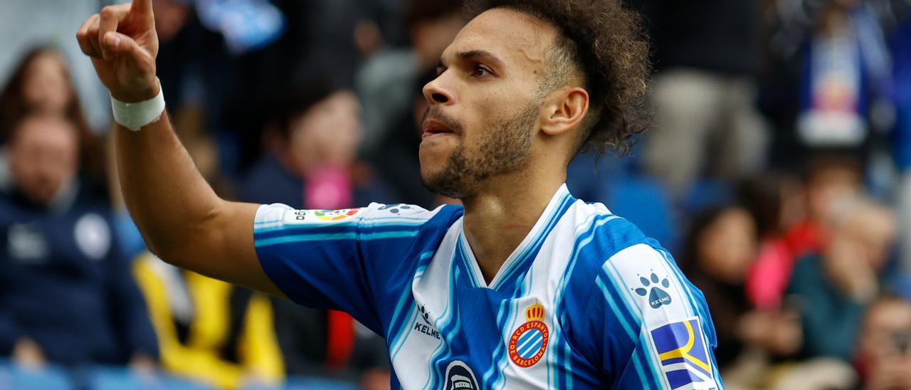 Girona - Espanyol: El gol de Braithwaite