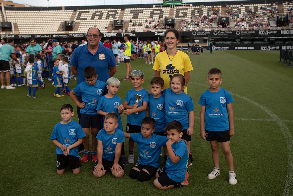 Clausura de la liga coal de fútbol en Cartagena