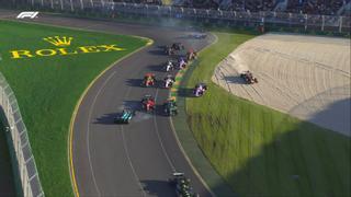 Fernando Alonso repite podio en Australia tras un final muy accidentado