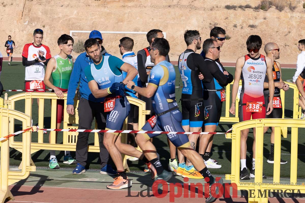 Campeonato Regional de Duatlón por relevos Súper Sprint en Calasparra (carrera a pie)