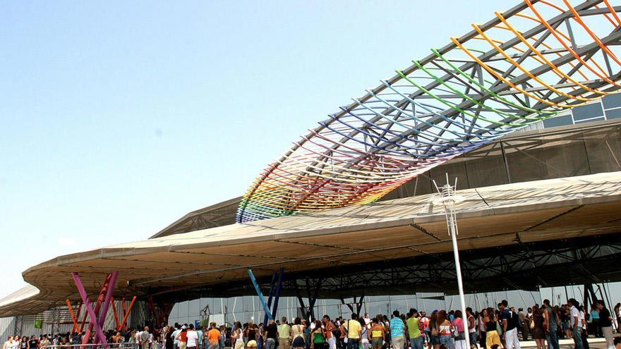 Instantánea del Palacio de Ferias y Congresos de Málaga.