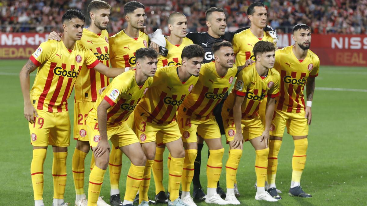 L&#039;onze del Girona que va superar el Valladolid a Montilivi