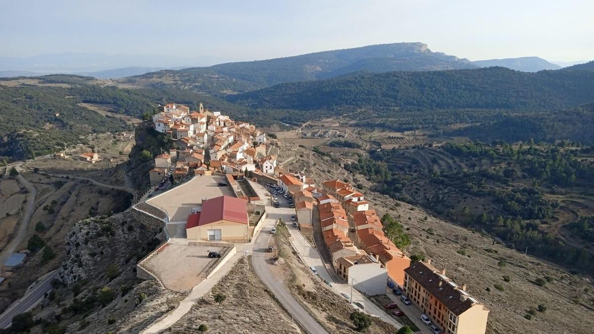 Vista del municipio de Xodos.