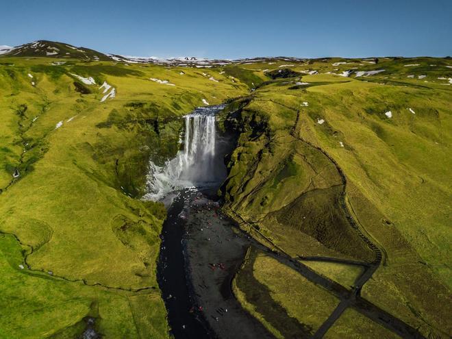 Cascada Skogafoss