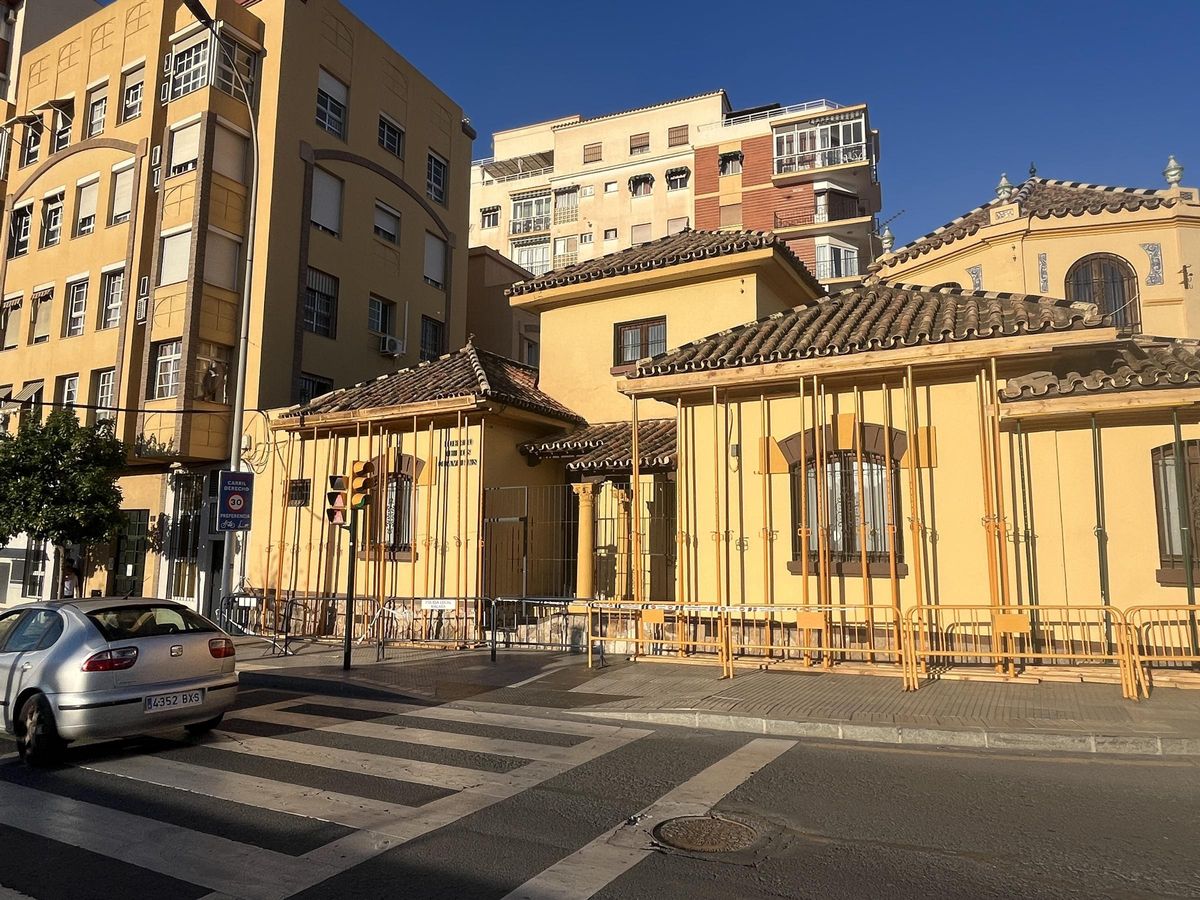 Antigua Casa de Socorro y dispensario antituberculoso en el Molinillo.