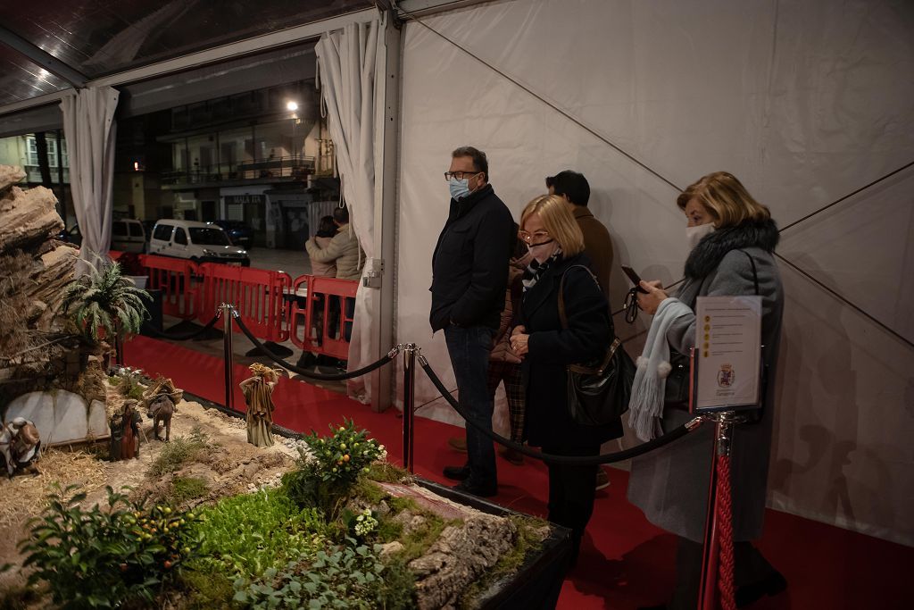 Inauguración del Belén de Cartagena