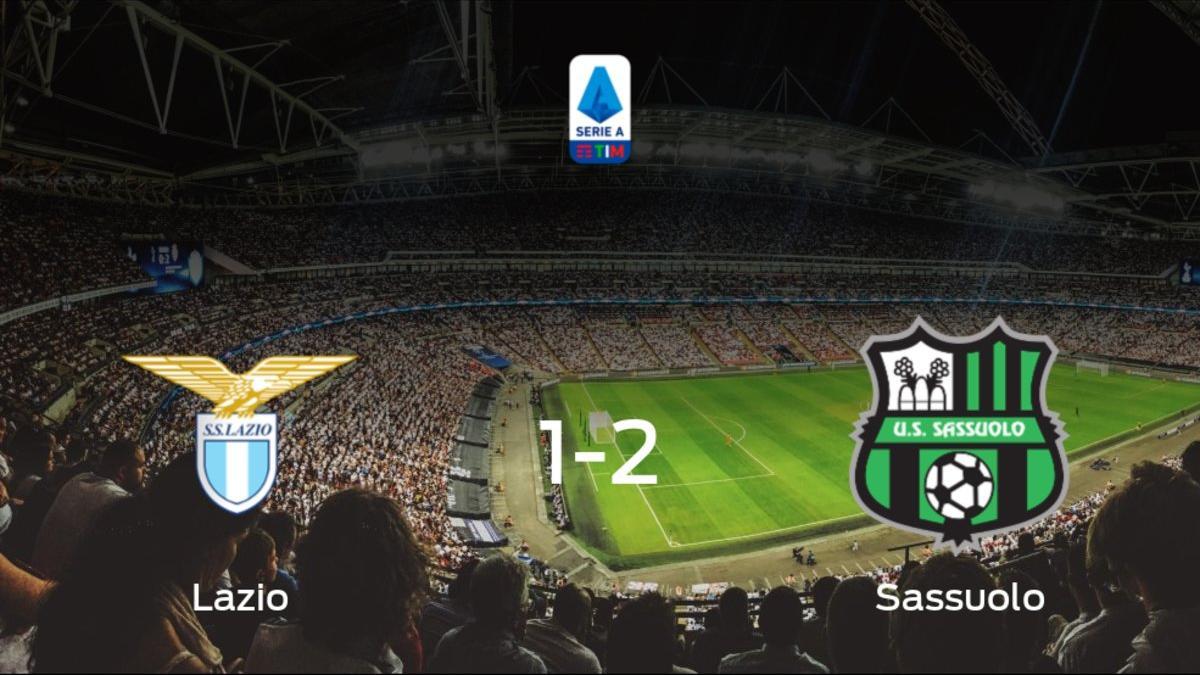 El Sassuolo vence 1-2 al Lazio y se lleva los tres puntos