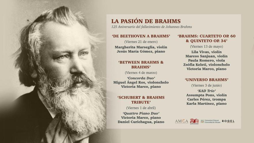 Concierto de cámara en el 125 aniversario de Brahms