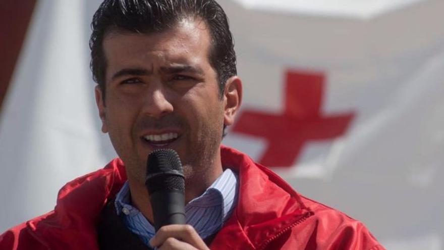 José Miguel Bejos, en un acto organizado por Cruz Roja, entidad con la que colabora. | Grupo Prodi