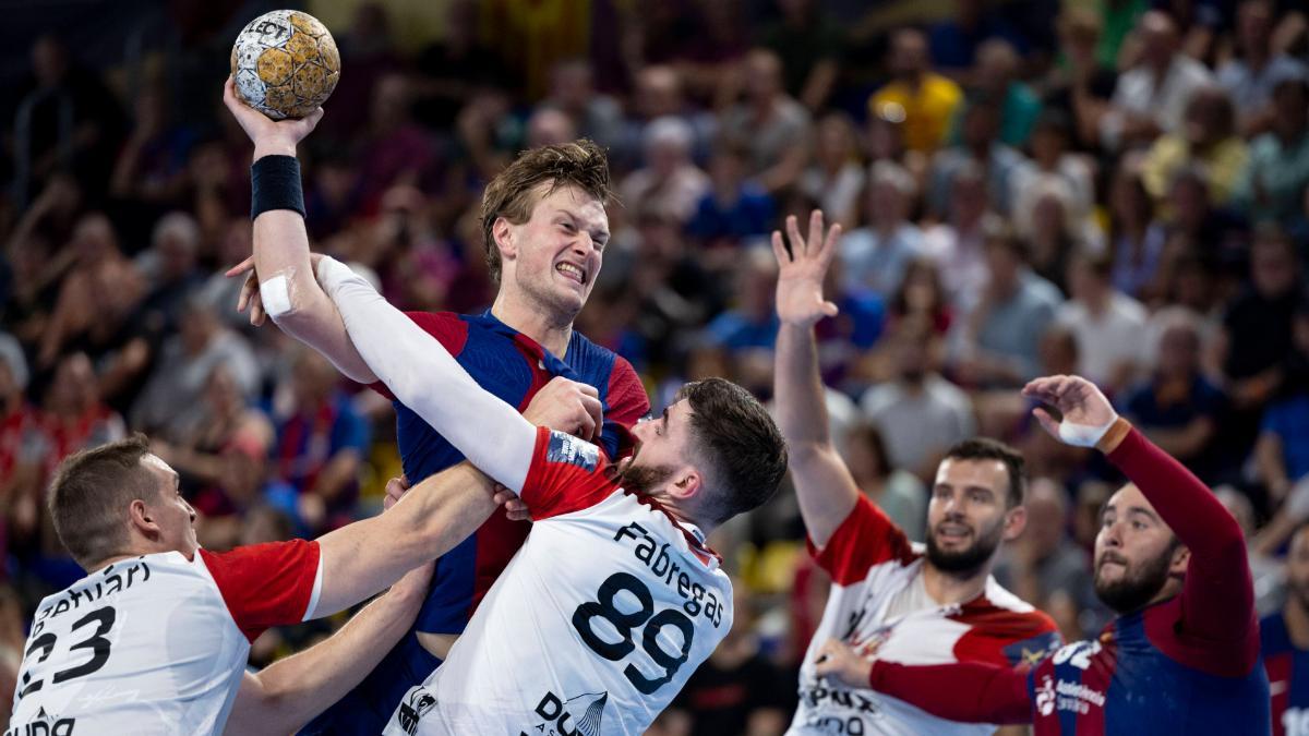 Carlsbogard, en el partido de la primera vuelta ante Fàbregas