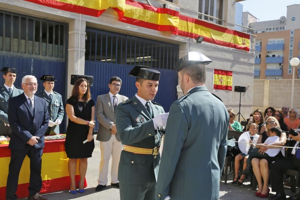 Misa y acto castrense en el cuertel de la Compañía de la Guardia Civil de Torrevieja y la Vega Baja el día de la Virgen del Pilar