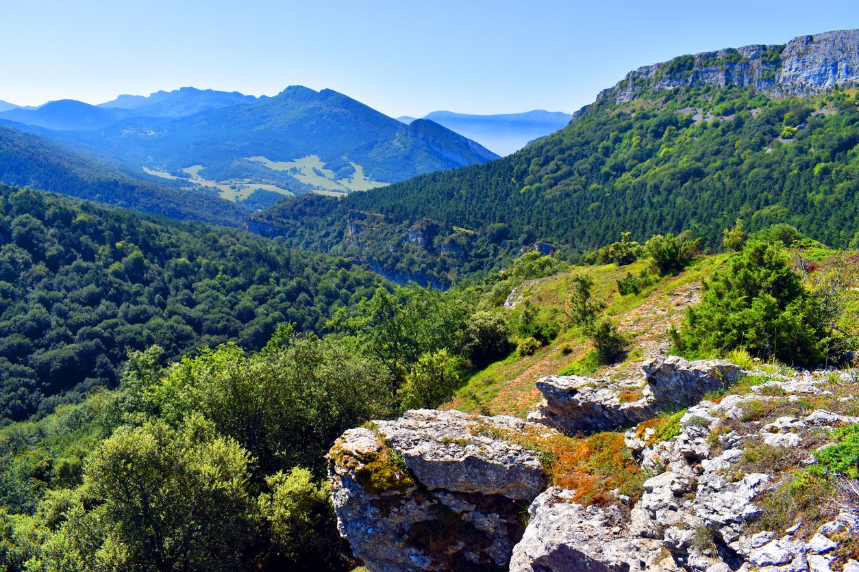 Paisaje del Parque Natural de Valderejo