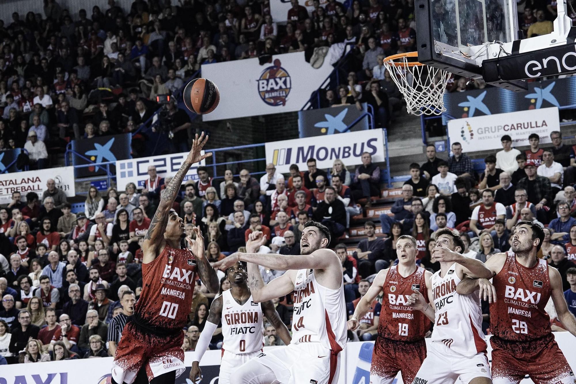 Totes les imatges del Baxi Manresa - Bàsquet Girona