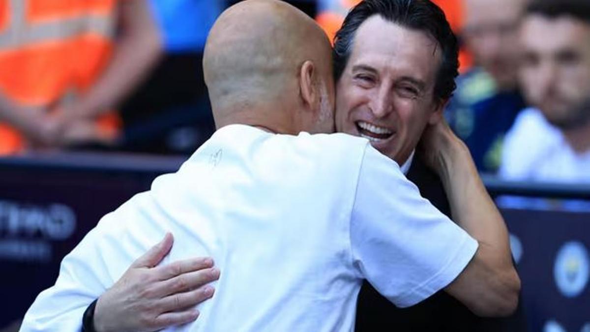 Emery y Unai han matenido una muy buena relación como entrenadores del City y el Aston Villa