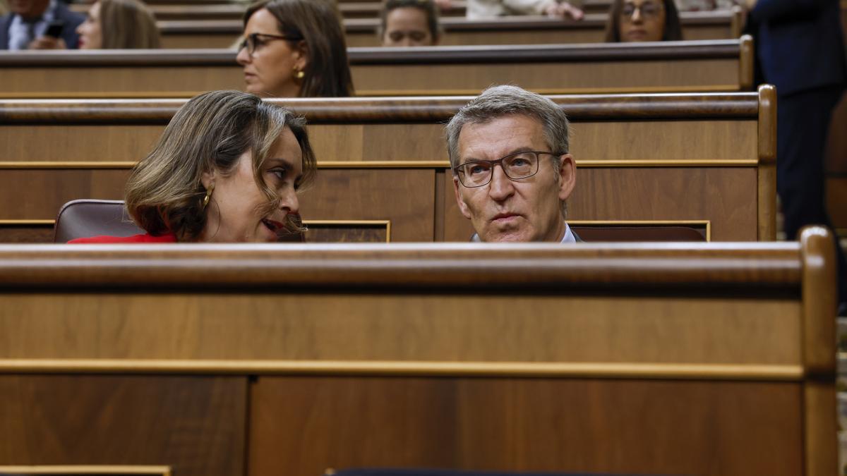 Feijóo ante la aprobación definitiva de la amnistía:&quot;No es un buen día para la democracia&quot;