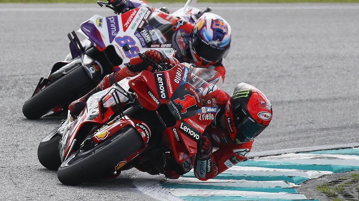 Ducati ocupó los cuatro primeros puestos del Gran Premio de Malasia