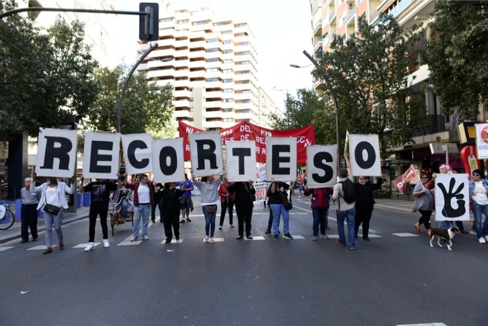 Manifestación del 1 de Mayo en Murcia