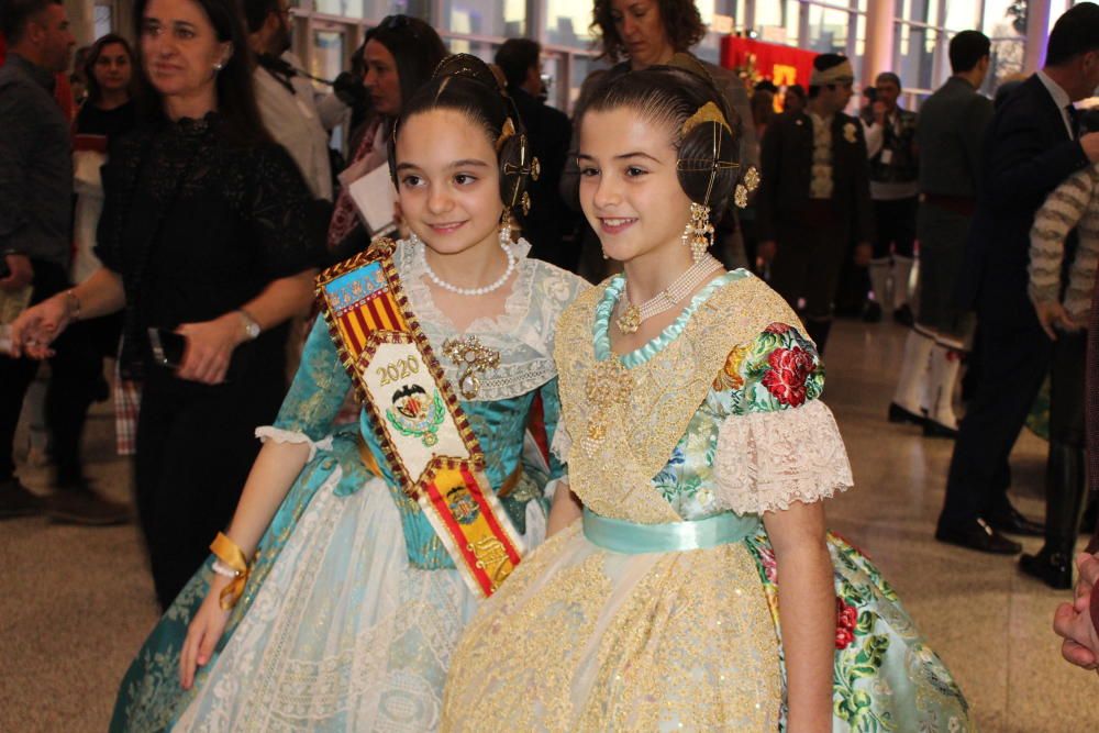 La "mini alfombra roja" de la exaltación de la fallera mayor infantil 2020