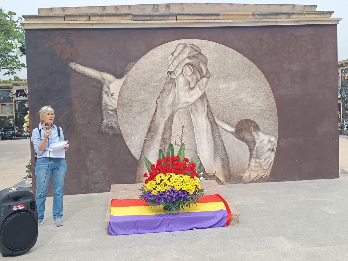 Evento organizado por CC OO en Elche el pasado sábado solicitando la vuelta de la República en España