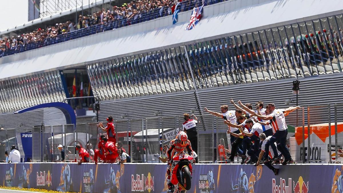 Márquez arrasó en Jerez hace un año