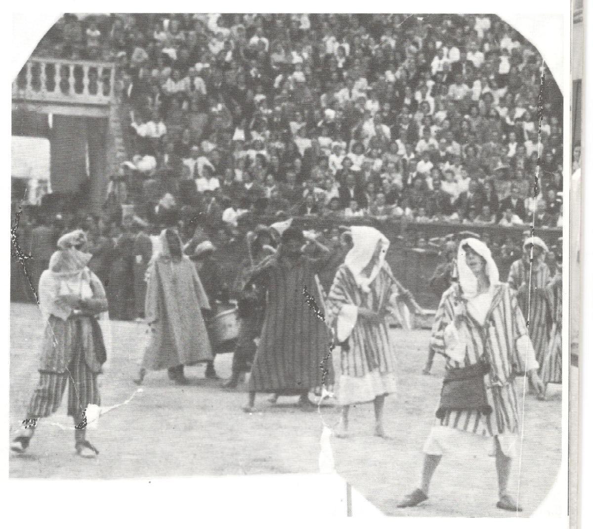 Los Pacos en un espectáculo en el que participaron en la Plaza de Toros de Alicante.