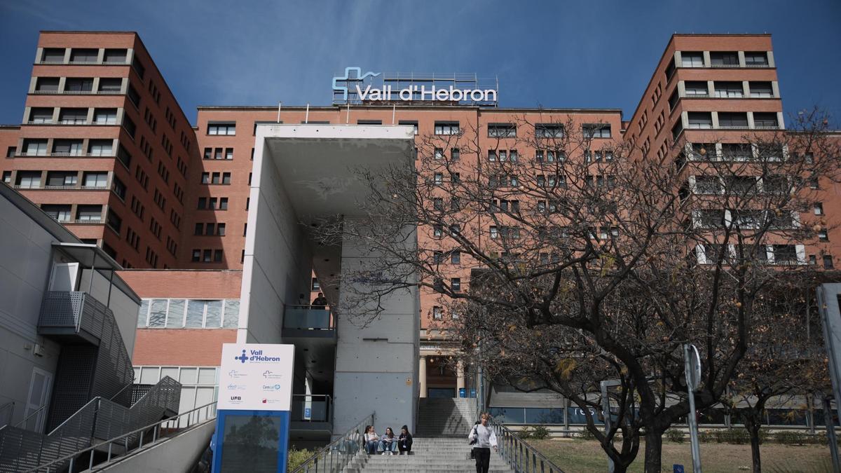 Fachada del Hospital Vall d'Hebron de Barcelona.