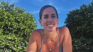 Anabel Pantoja en una imagen de este verano, cuando celebró su 38º cumpleaños